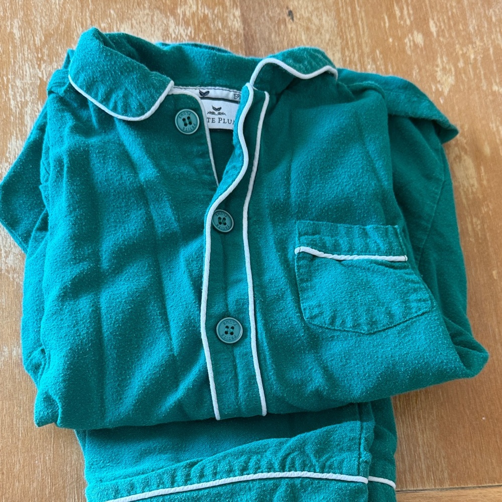 Petite Plume Kids Flannel Pajamas Size 8